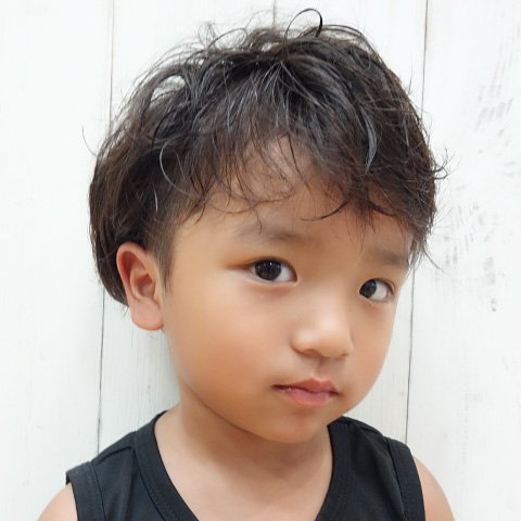 ツーブロック×パーマ