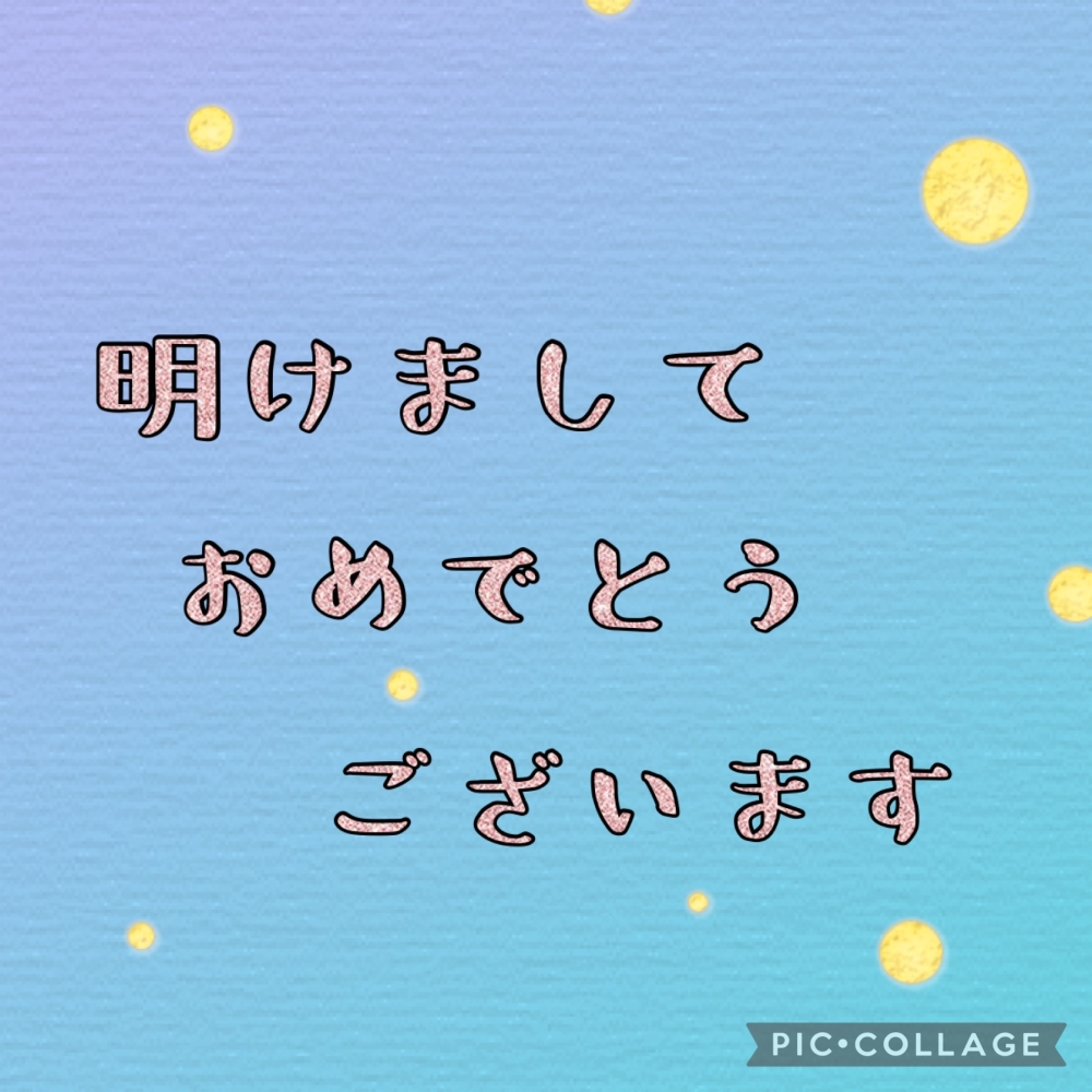 ☆彡明けましておめでとうございます☆彡