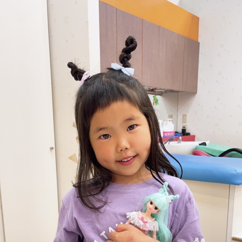 ことねちゃんのヘアアレンジ♡