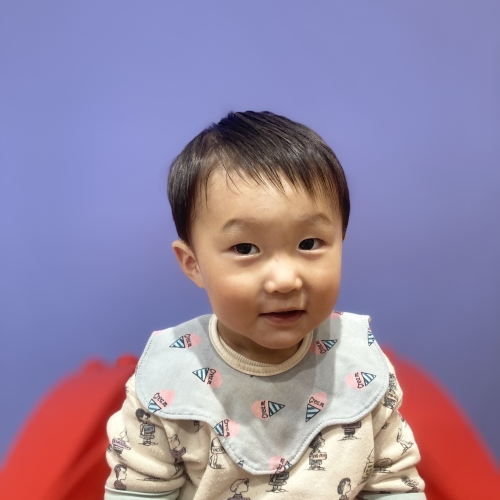 子どもの髪形　ベビーショート