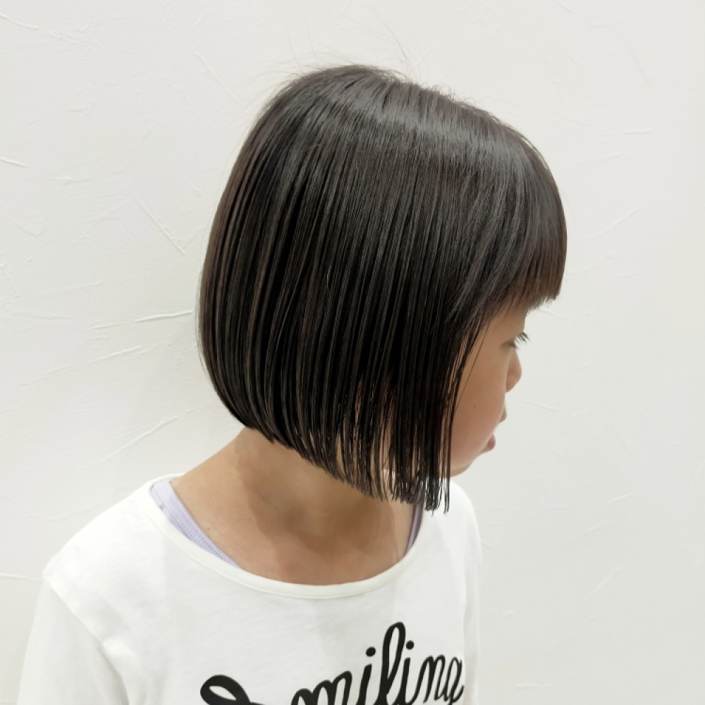 こどもの髪型 女の子 ボブ
