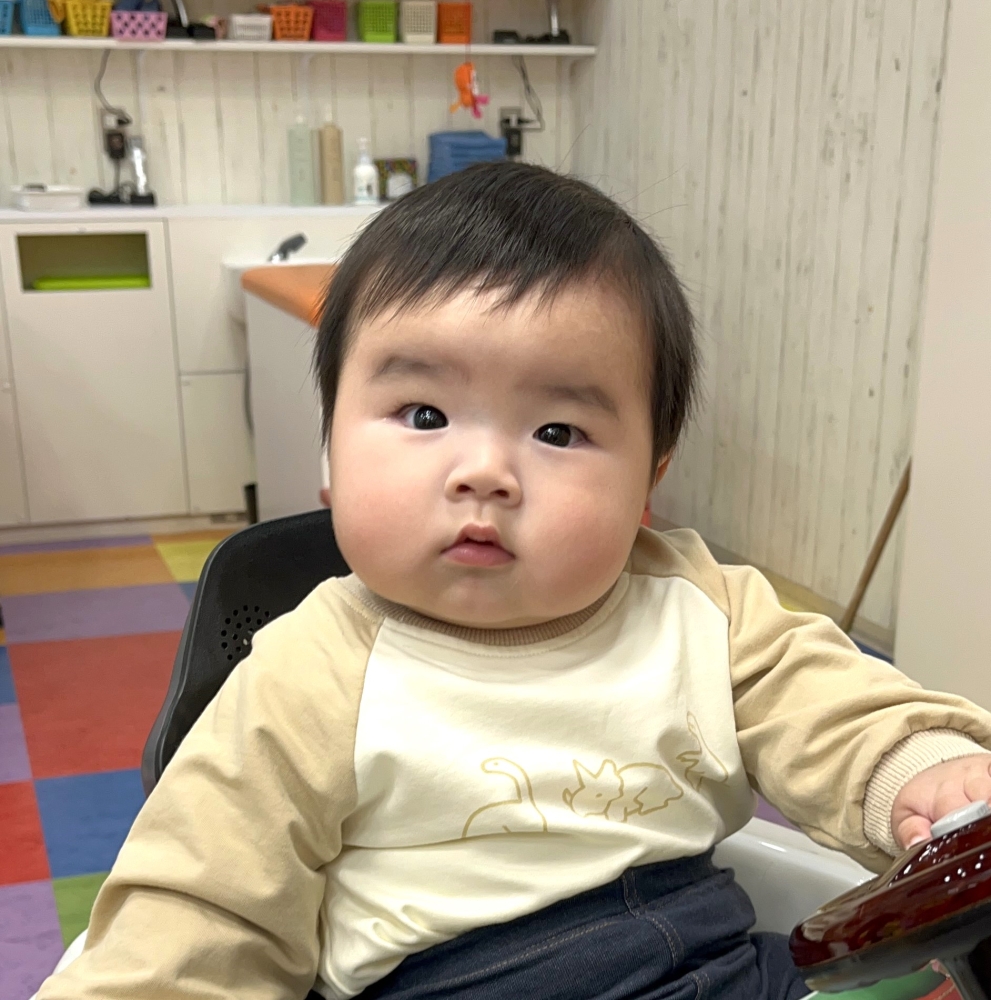 子どもの髪型  ショートカット