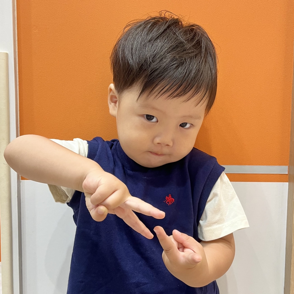 こどもの髪型　ツーブロック