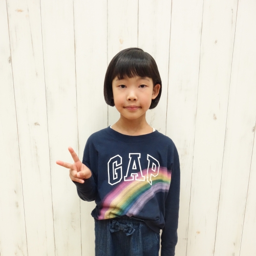 子どもの髪型　ボブスタイル