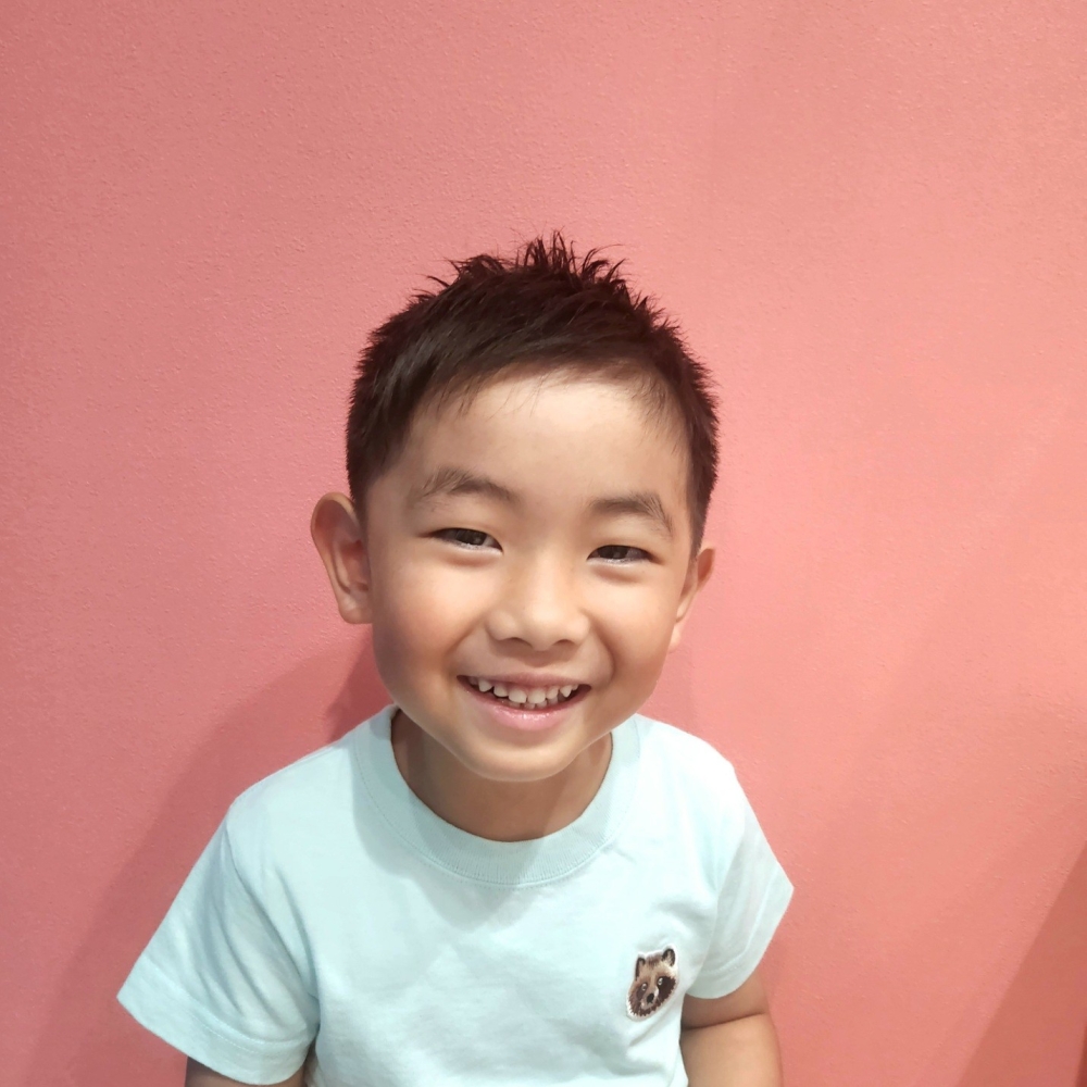 子どもの髪型 　ソフトモヒカン