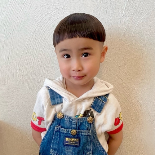 こどもの髪型　どんぐりちゃんヘア