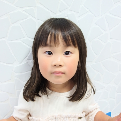 子どもの髪型ロングスタイル