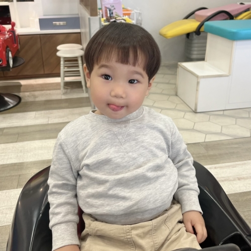 こどもの髪型　ぺこちゃんまっしゅ