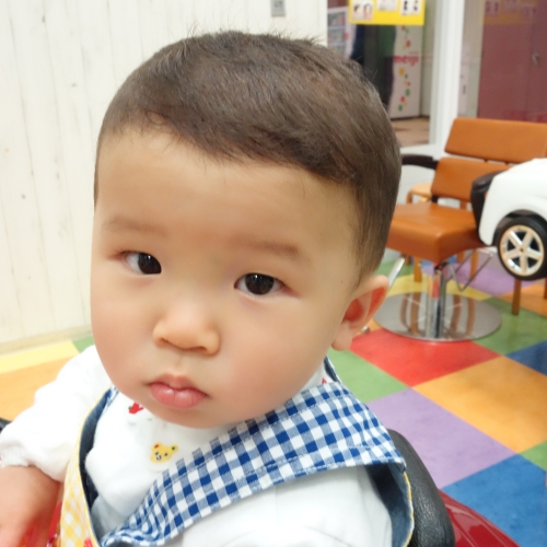 子どもの髪型　つくば店　ベビーショート