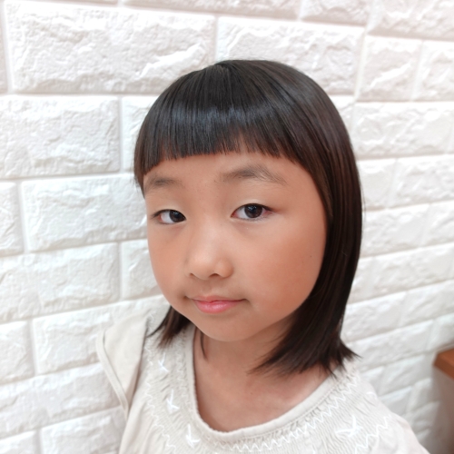 こどもの髪型　キュートミディ