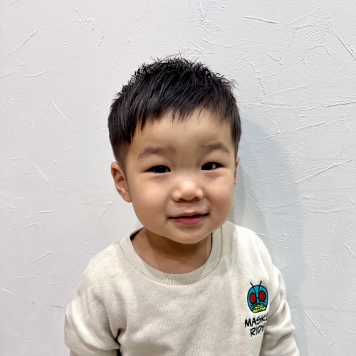 こどもの髪型 ベリーショート