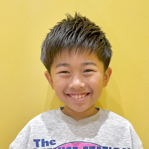 こどもの髪型　ソフトモヒカン