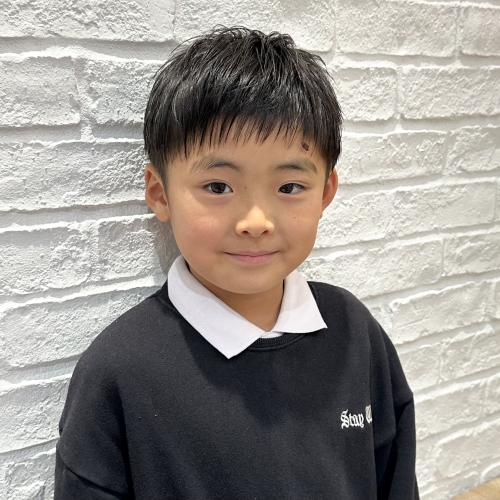 こどもの髪型   ツーブロショート