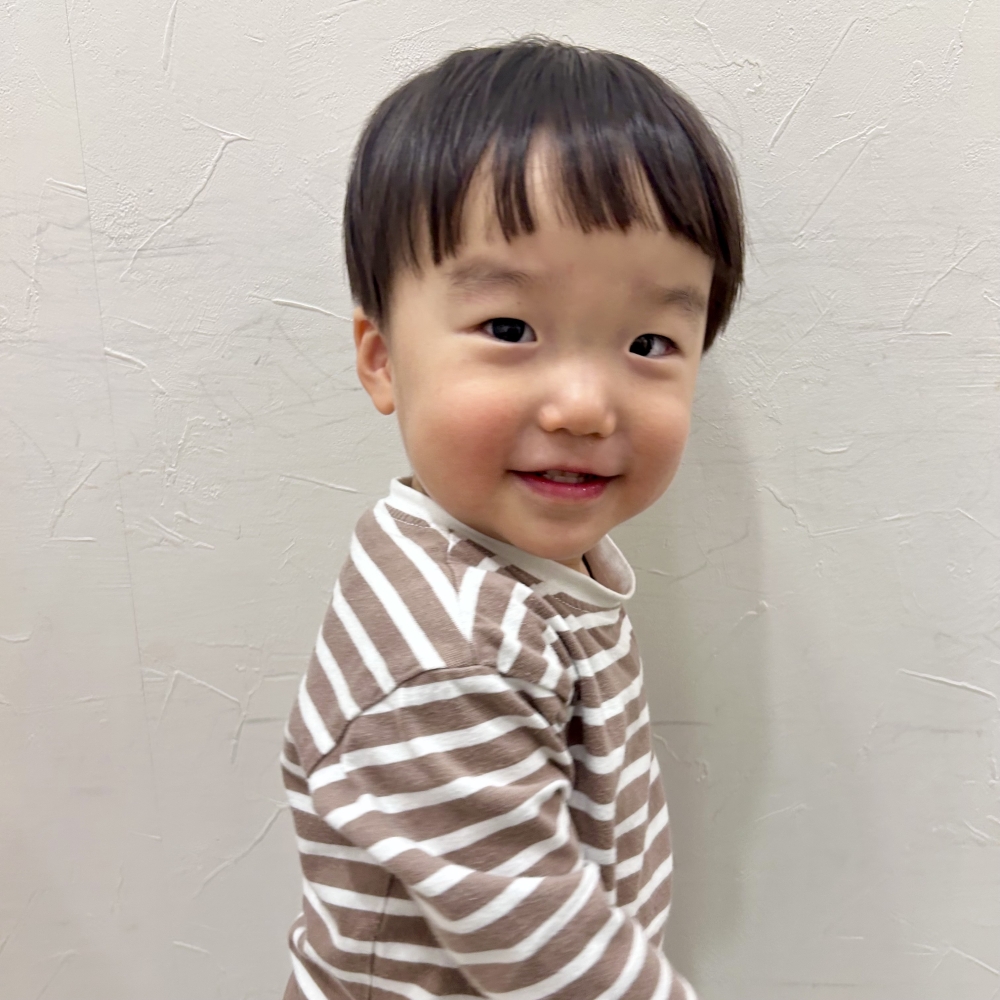 こどもの髪型　さらっとナチュラルまっしゅ