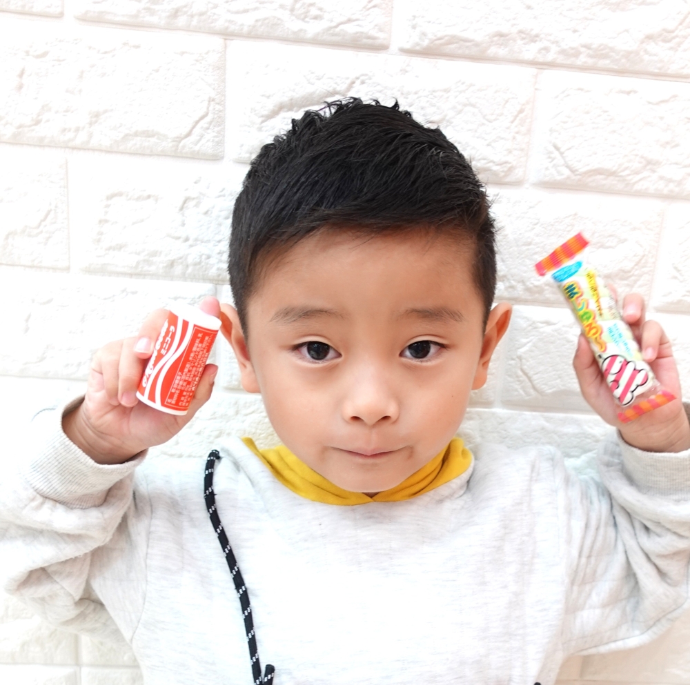 前髪アップのスタイル