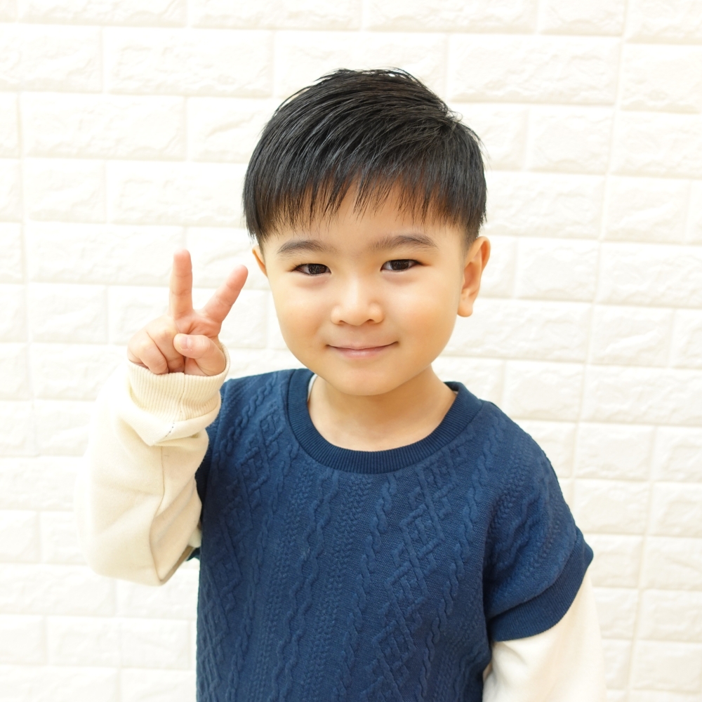 こどもの髪型　コンパクトツーブロ