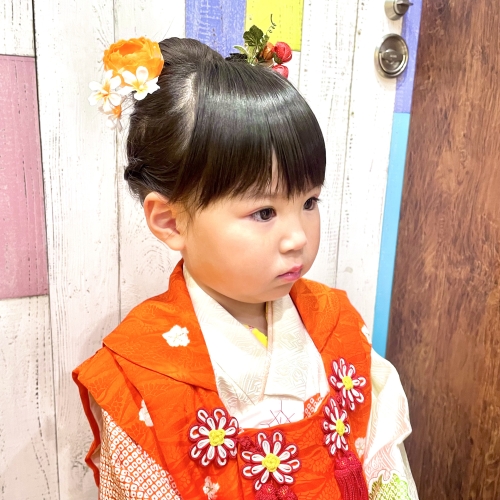 こどもの髪型　七五三
