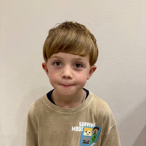 こどもの髪型 ツーブロックマッシュ