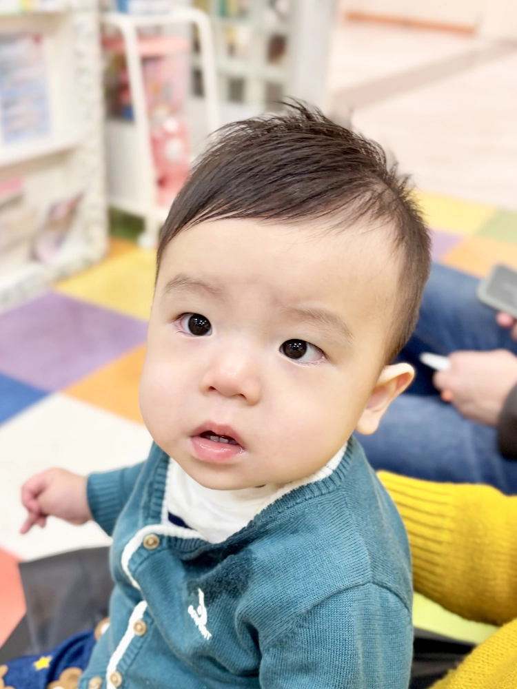 こどもの髪型　ベビーモヒカン