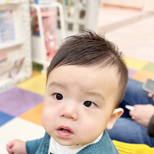 こどもの髪型　ベビーモヒカン