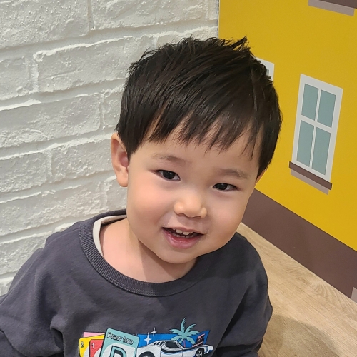 こどもの髪型 ナチュラルショート