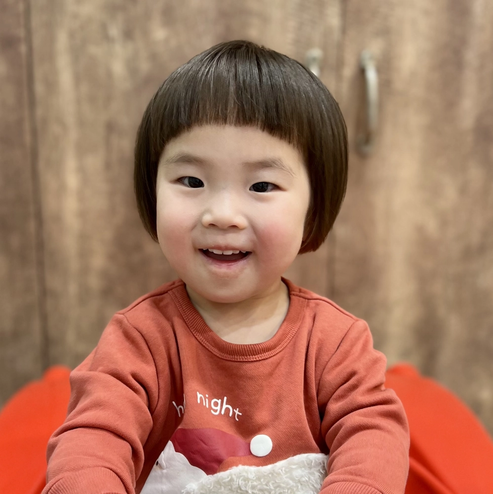 子供の髪型 ショートボブ