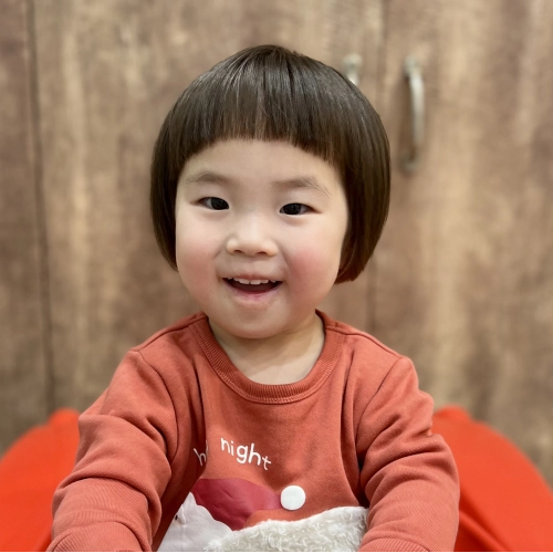 子供の髪型 ショートボブ