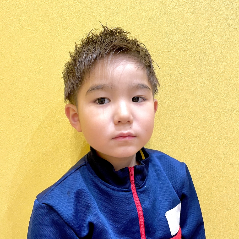 こどもの髪型　ツーブロック