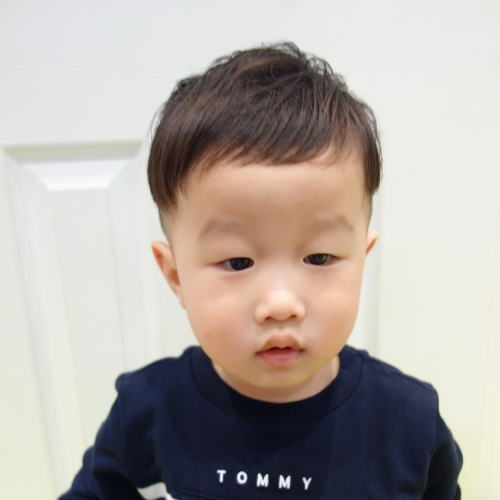 こどもの髪型　ショート