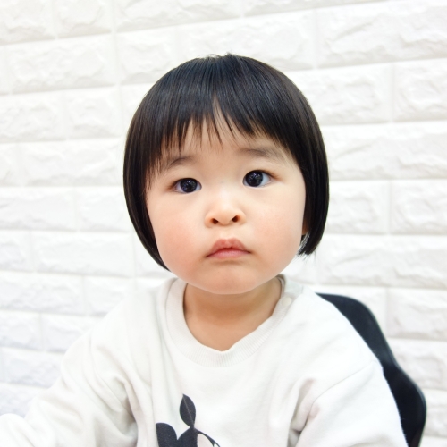 こどもの髪型　ショート