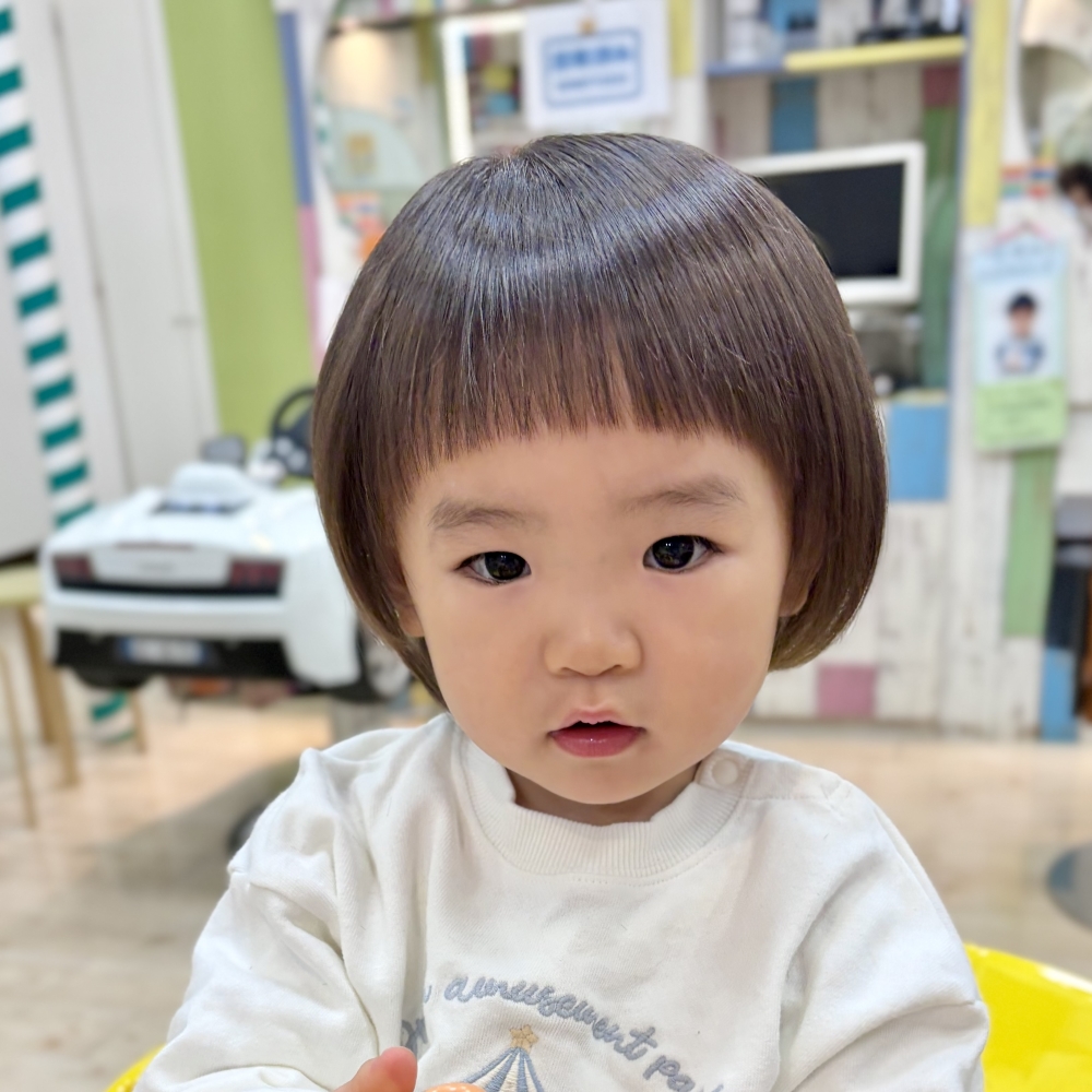 こどもの髪型　まるっとボブ