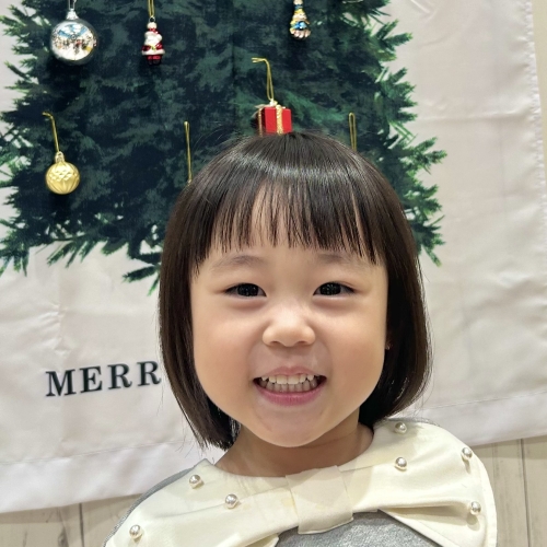 こどもの髪型　ボブ