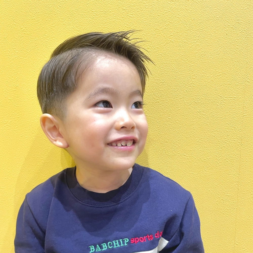 こどもの髪型　フェードカット