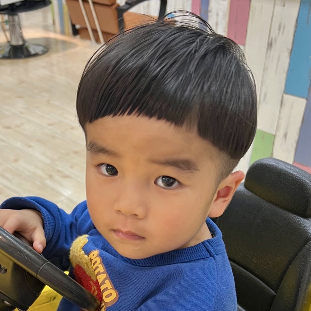 こどもの髪型　どんぐりマッシュ