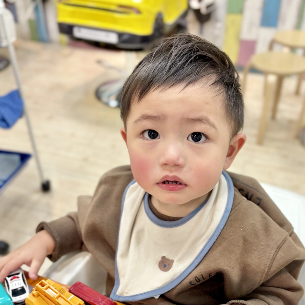 こどもの髪型　すっきりショート