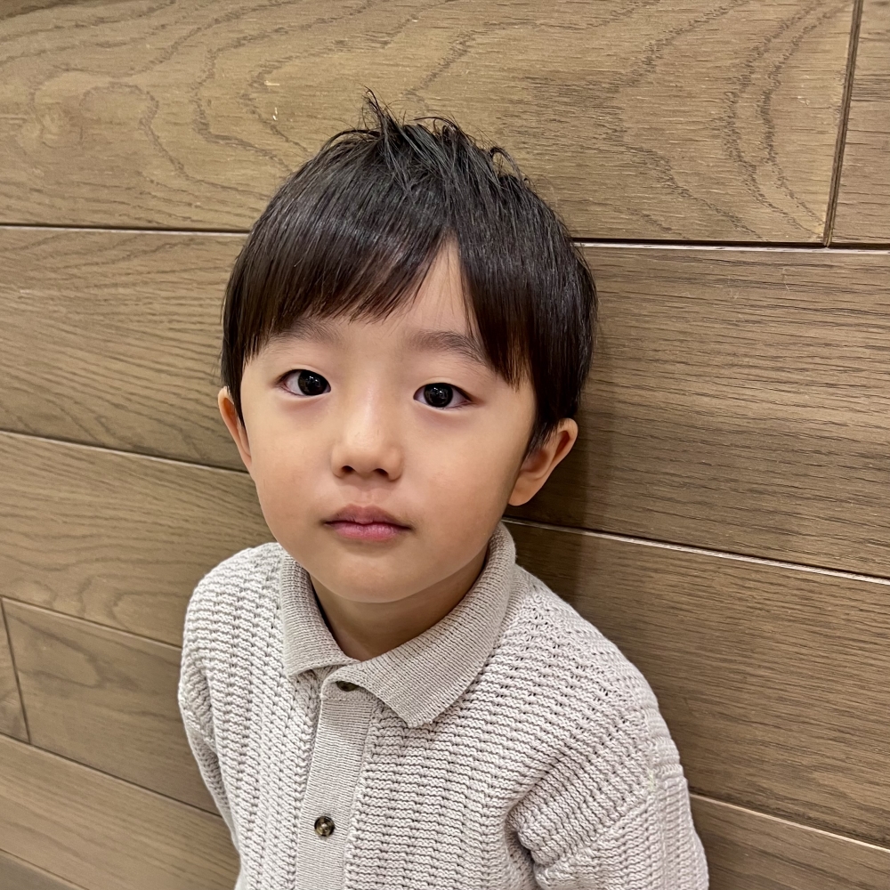 子供の髪型 ナチュラルショート