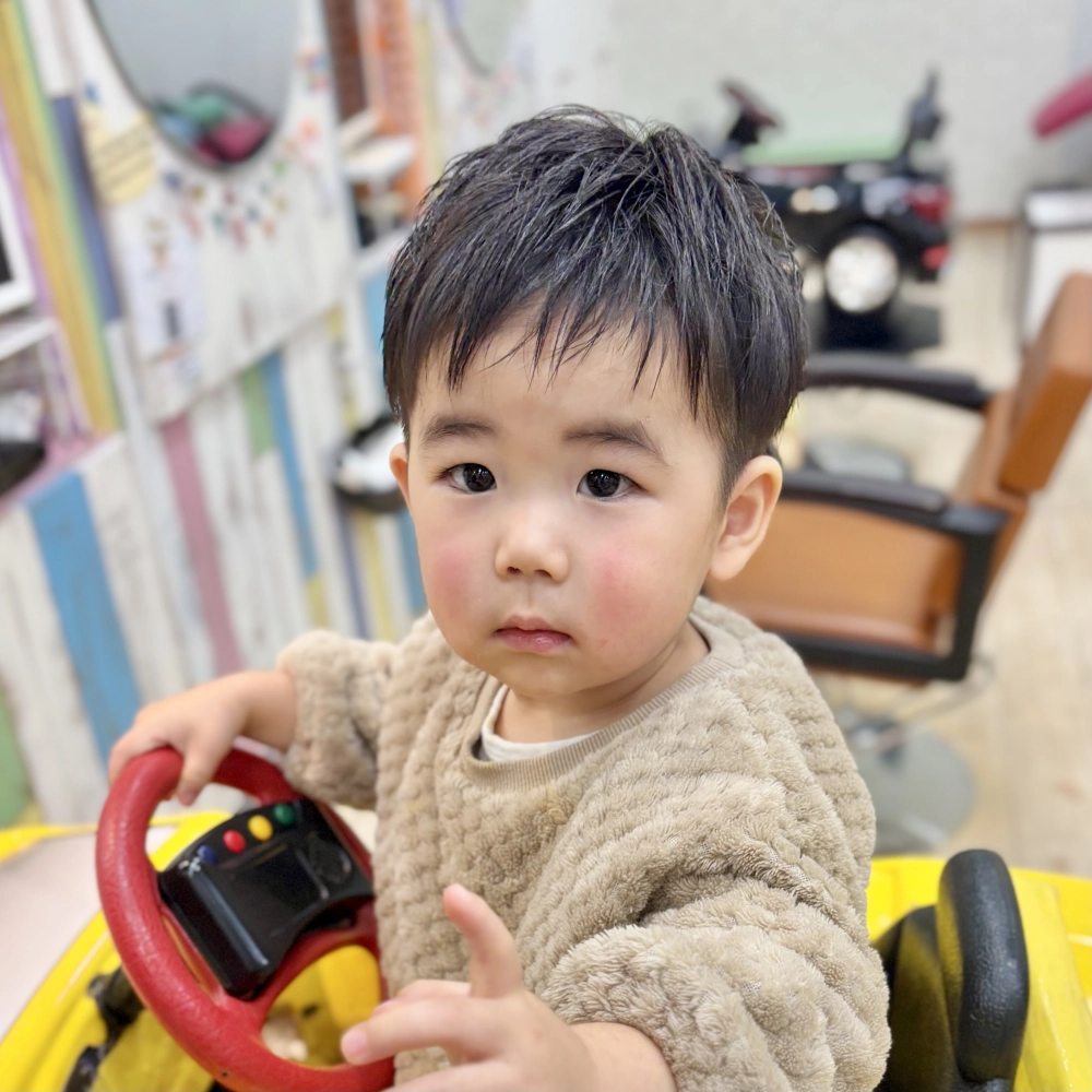 こどもの髪型　ライト2ブロ