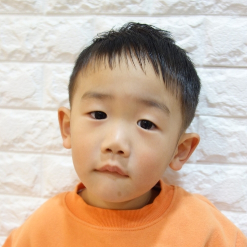 こどもの髪型　フェード