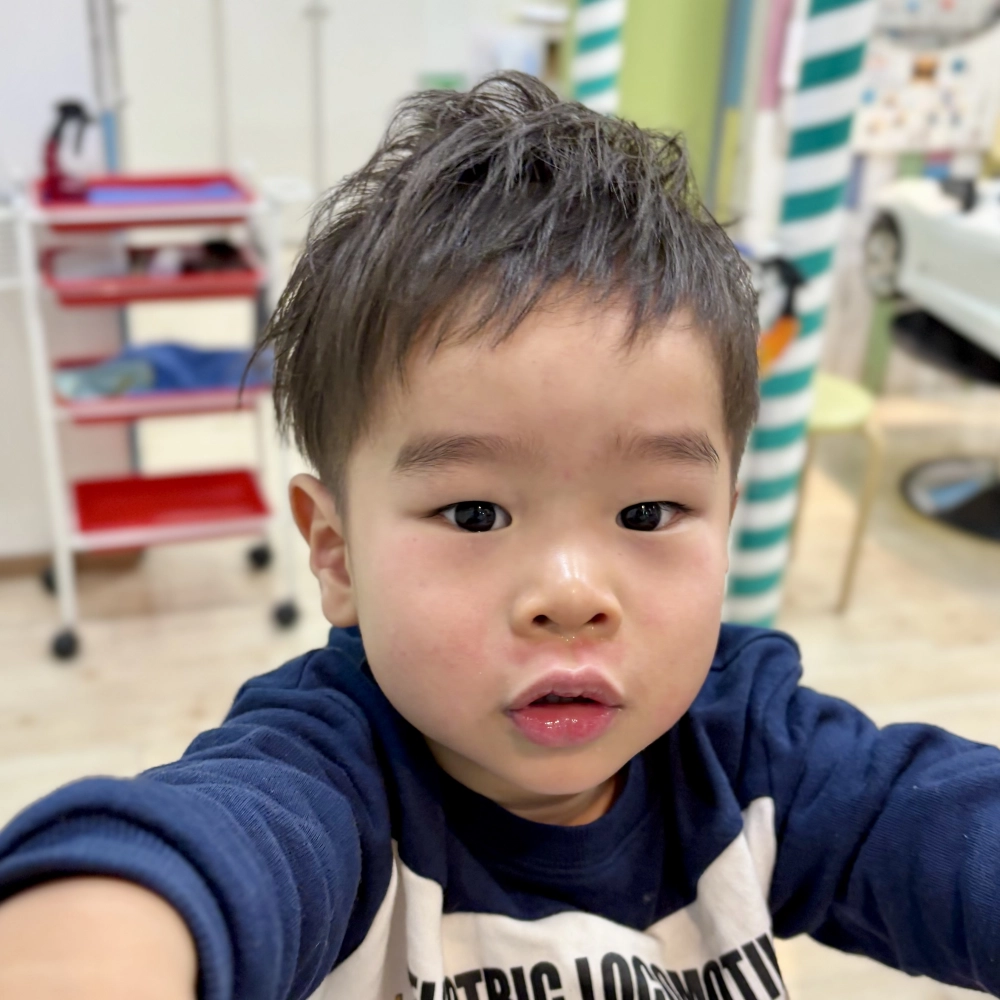 こどもの髪型　アクティブショート