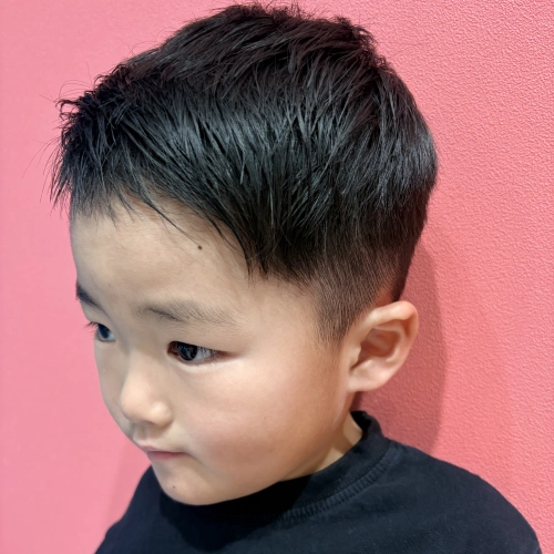 子どもの髪型 　ソフトモヒカン