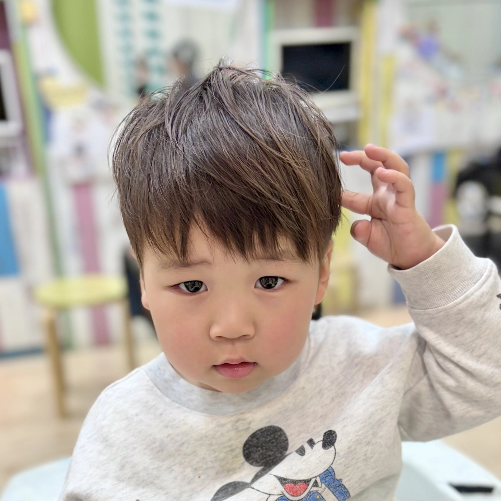 こどもの髪型　イマドキマッシュ