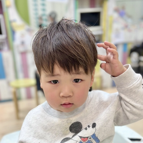 こどもの髪型　イマドキマッシュ