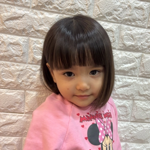 こどもの髪型　ボブスタイル