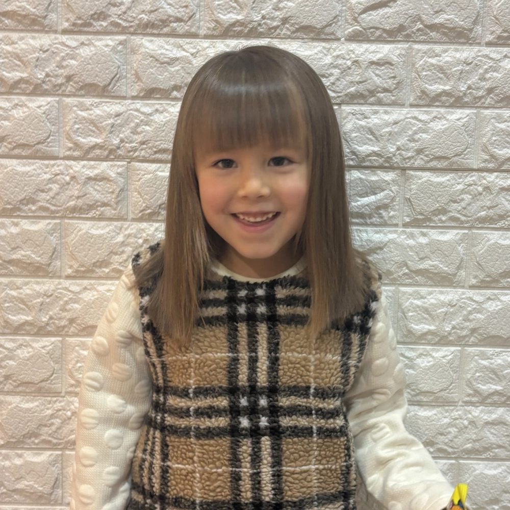 こどもの髪型 ミディアムスタイル