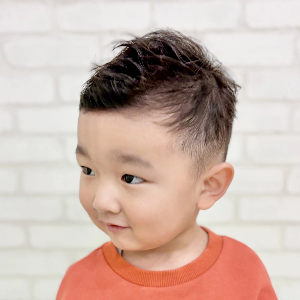 こどもの髪型　すっきりフェード