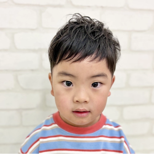 こどもの髪型　すっきり2ブロ
