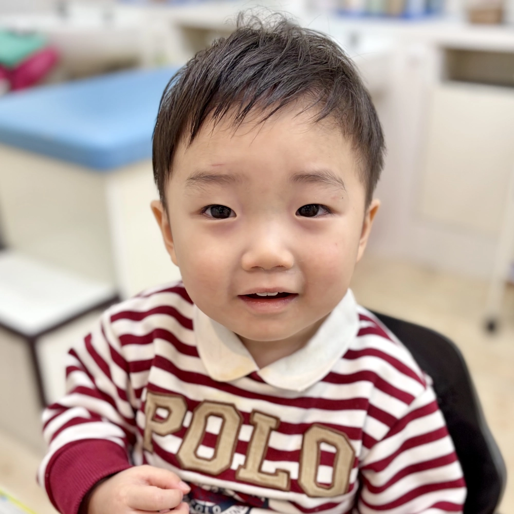 こどもの髪型　すっきりショート