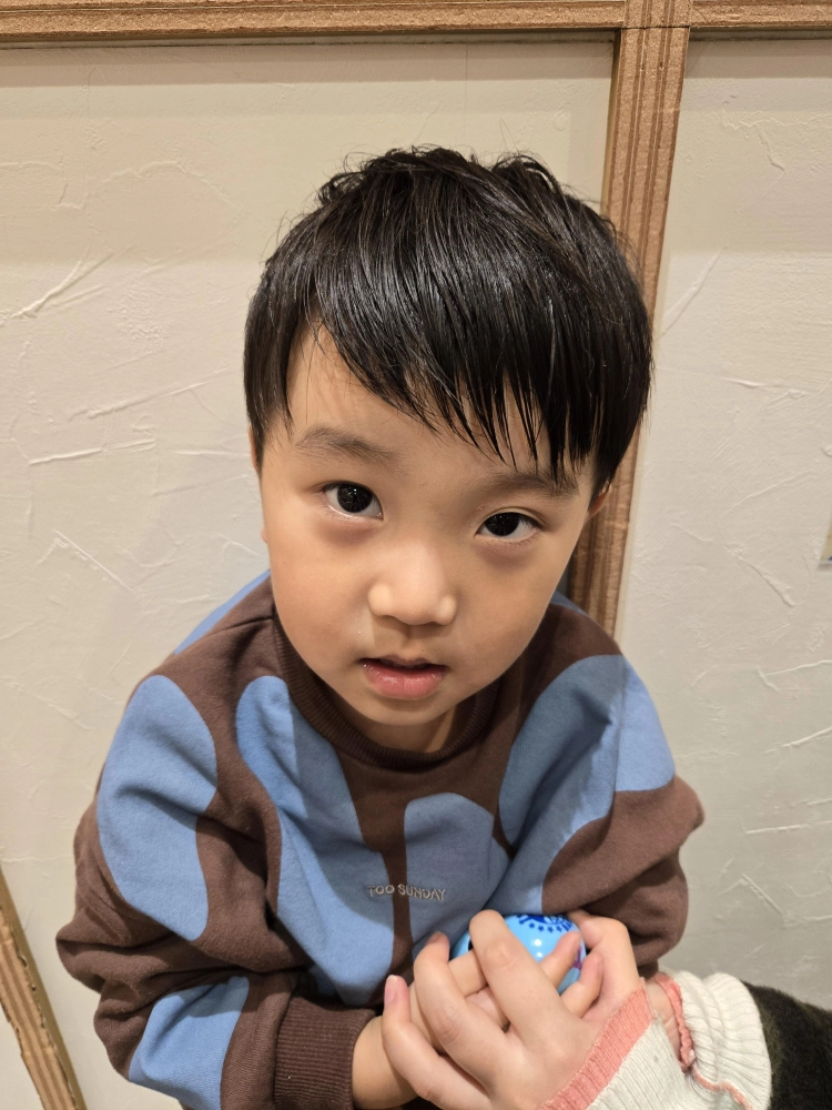 ツーブロックショート