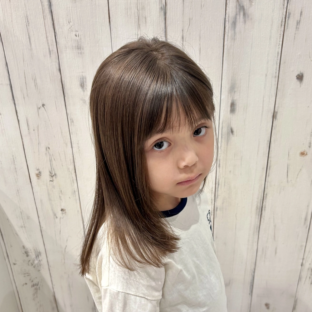 こどもの髪型　フェイスレイヤー