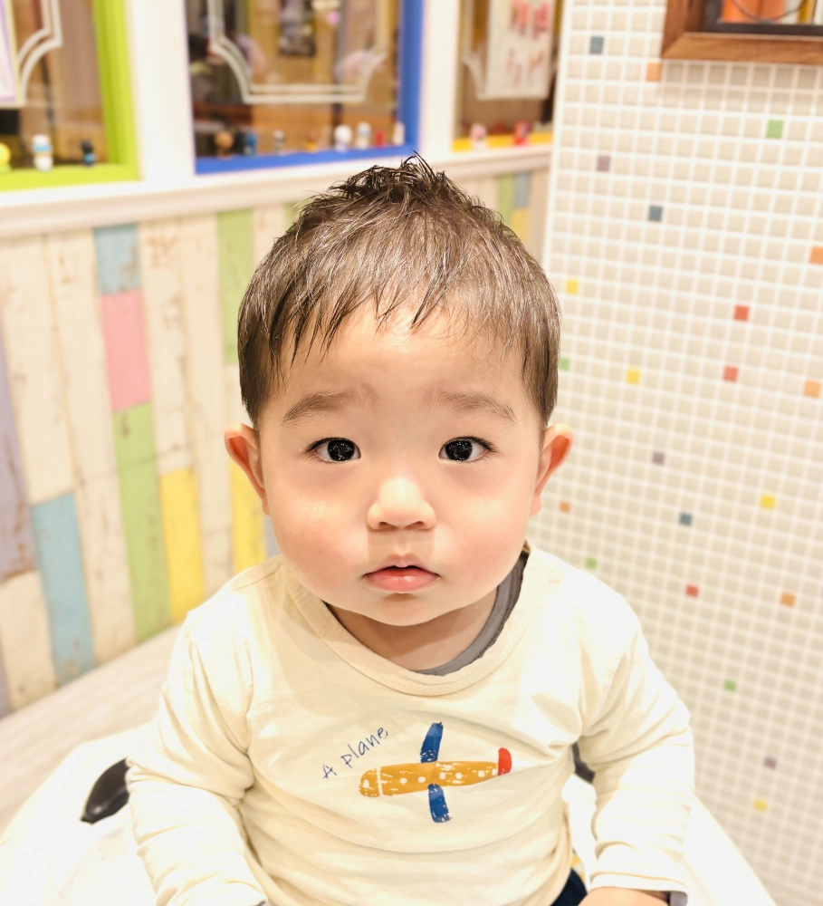 こどもの髪型 ソフトモヒカン